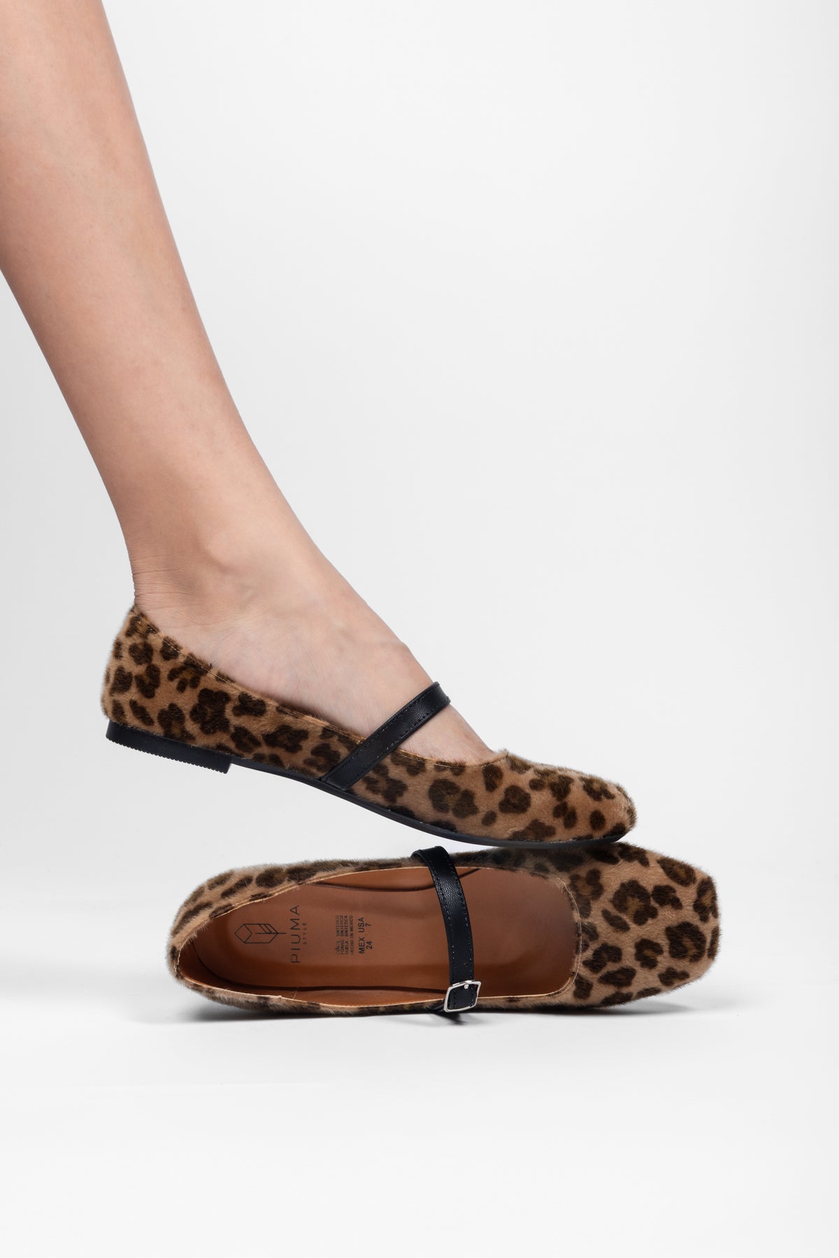 Leopard Print Zapatos De Leopardo Andrea 85mm Caroline Leopard