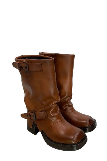 BOTA BIKER CORTA